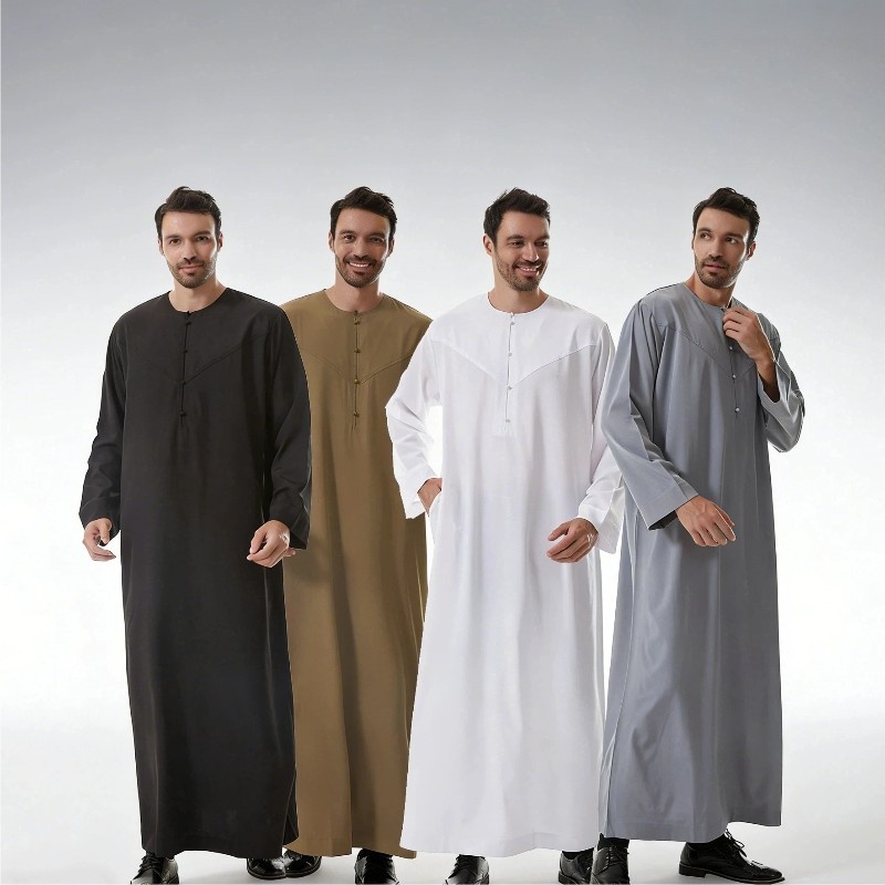 Arabic Formal Wear Men - Men Loose Fit Casual Formal Wear