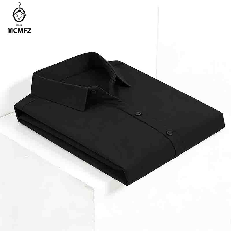 Men Formal Office Wear Shirts - Men's Short Sleeve Button Down Shirt