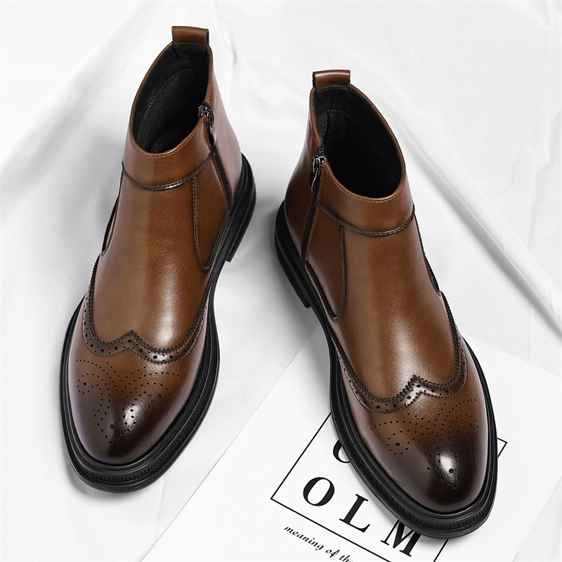 Autumn  Winter Thick Soled Men - Men'S Formal Style ulasan dan harga