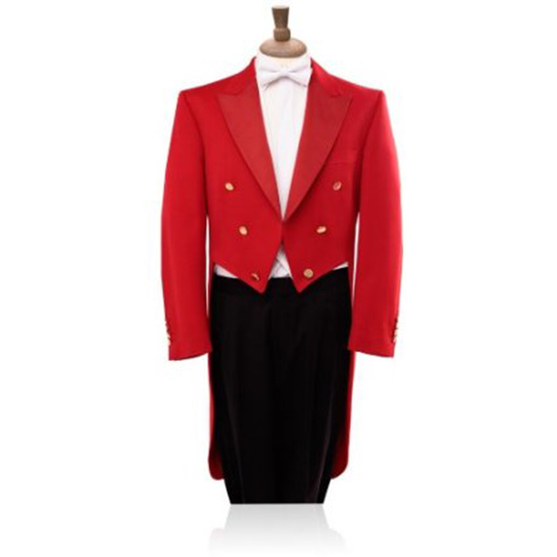 Red Tuxedo Tailcoat Collection - Formal Wear For Men Black Suit ulasan dan harga