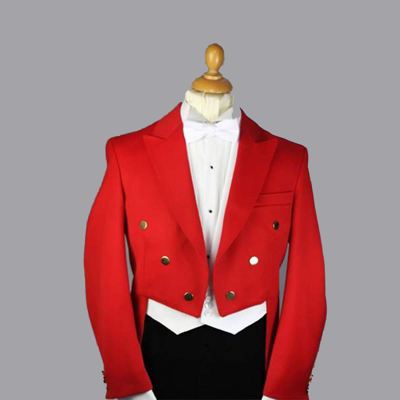 Red Tuxedo Tailcoat Collection - Formal Wear For Men Black Suit ulasan dan harga