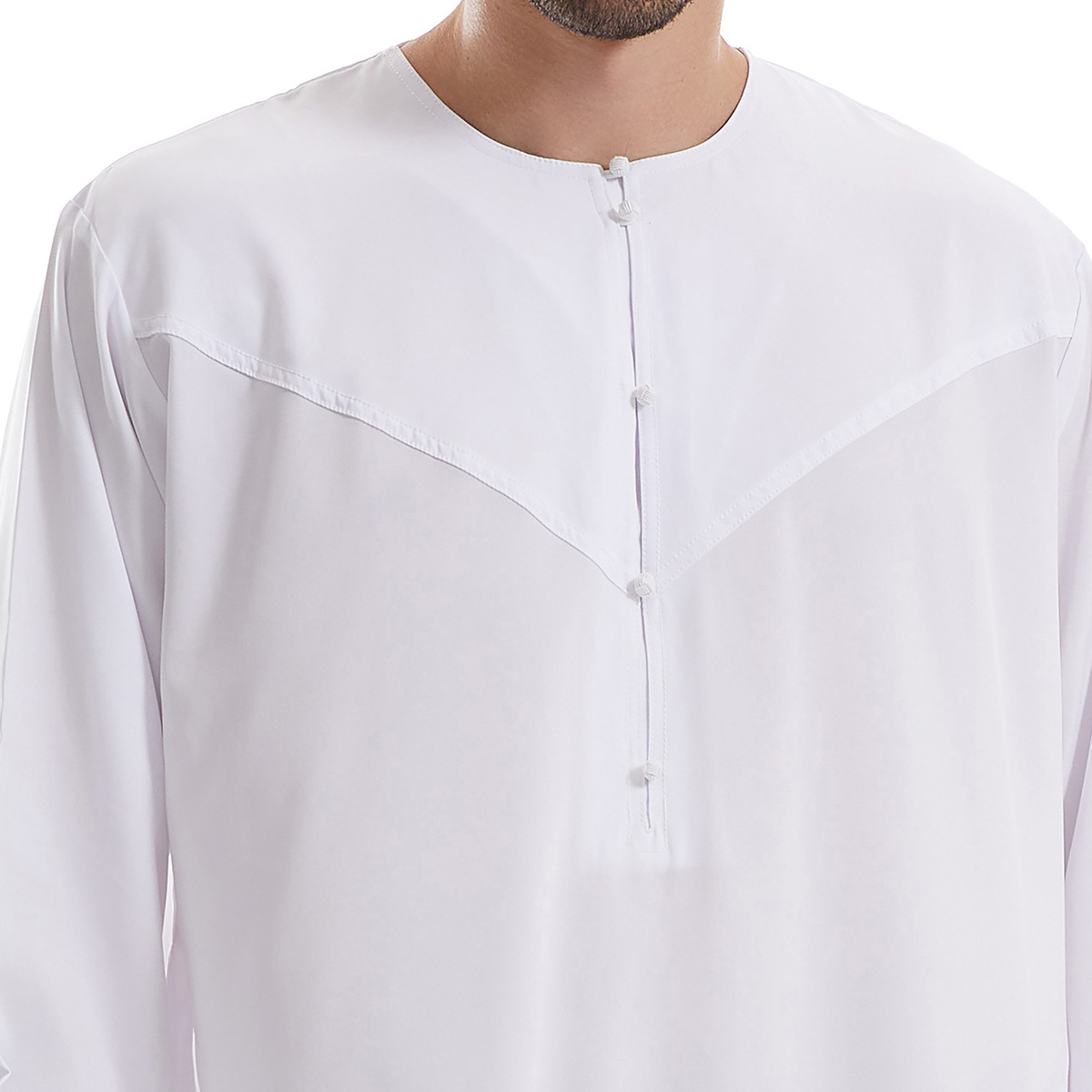 Men Loose Fit Casual Formal We - Arabic Formal Wear Men ulasan dan harga