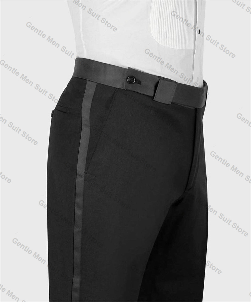 Black Luxury Crystals Men Suit - Formal Wear For Men Black Suit ulasan dan harga