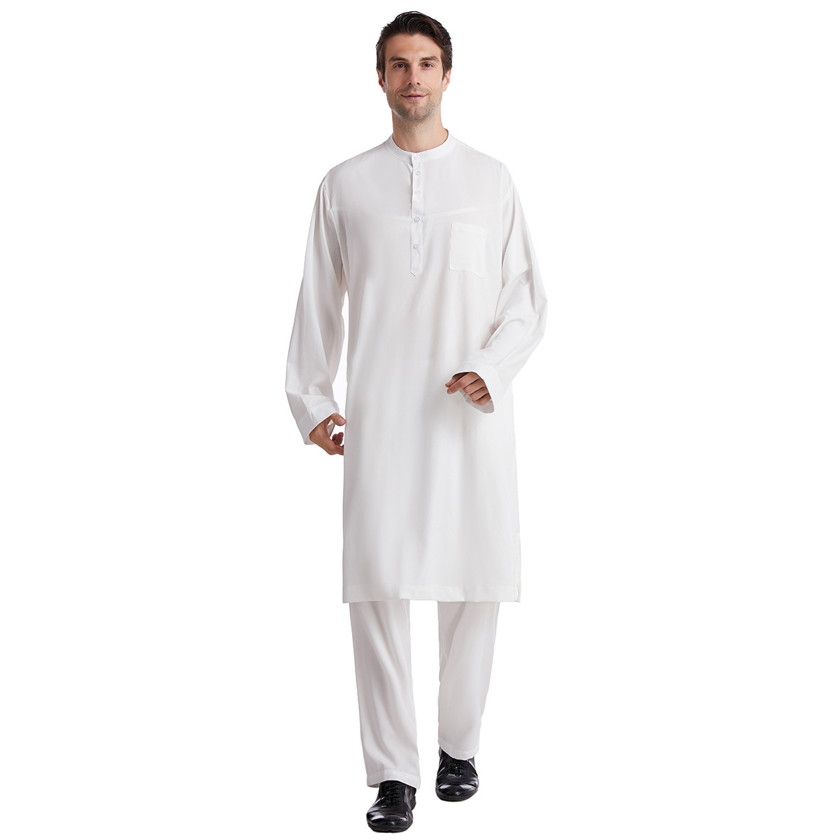 Muslim Men Jubba Thobe 2 Pice  - Men Formal Wear Dubai ulasan dan harga