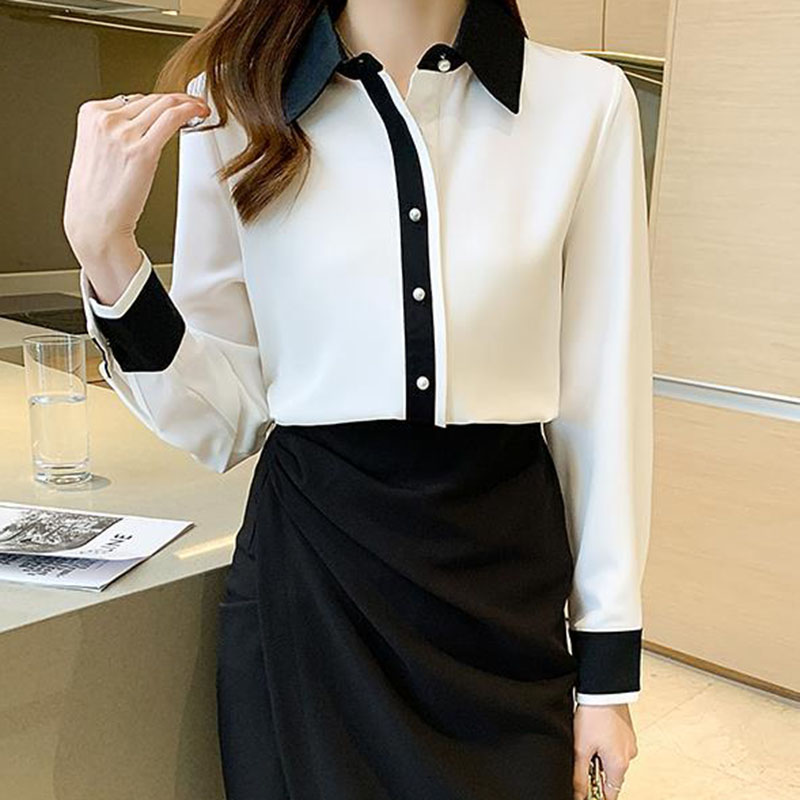 White Chiffon Shirt for Women  - Men'S Formal Style ulasan dan harga
