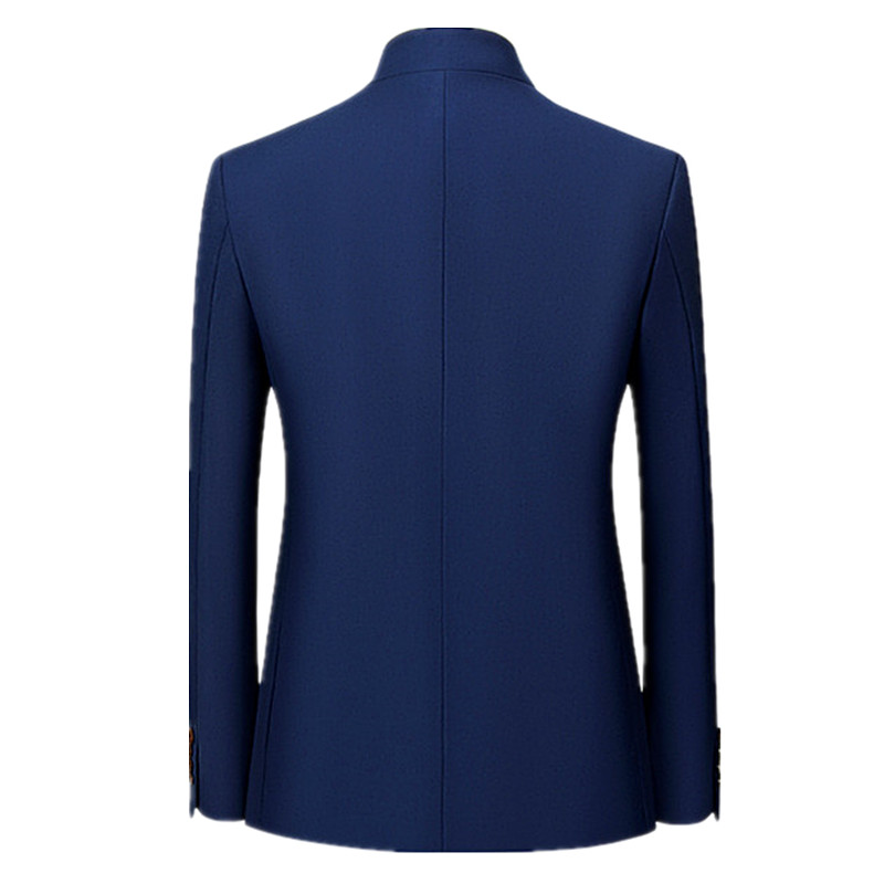 2026 Men's Chinese Style Long  - Formal Wear For Men Black Suit ulasan dan harga