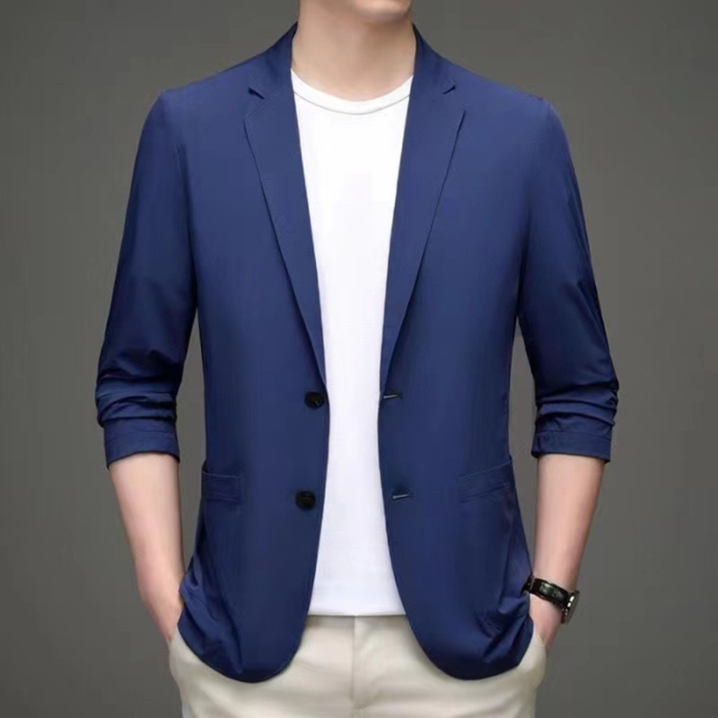 Fashion Male Cotton Work Wear  - Men Formal Wear Brands ulasan dan harga