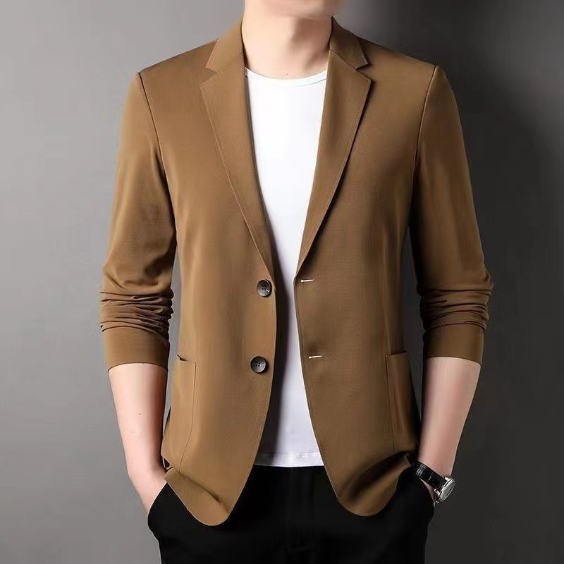Fashion Male Cotton Work Wear  - Men Formal Wear Brands ulasan dan harga