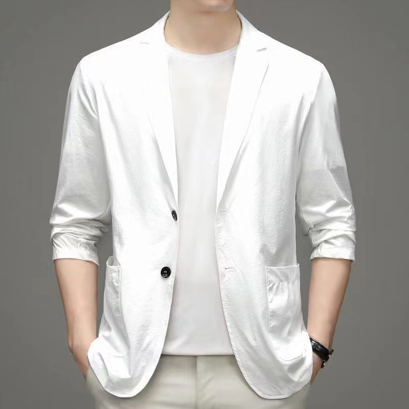 Fashion Male Cotton Work Wear  - Men Formal Wear Brands ulasan dan harga
