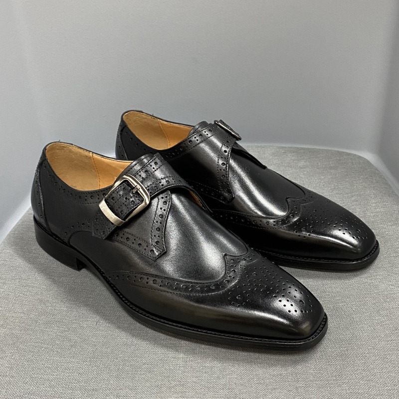 Men's Casual Shoes Carving Lea - Men'S Formal Party Wear Shoes ulasan dan harga