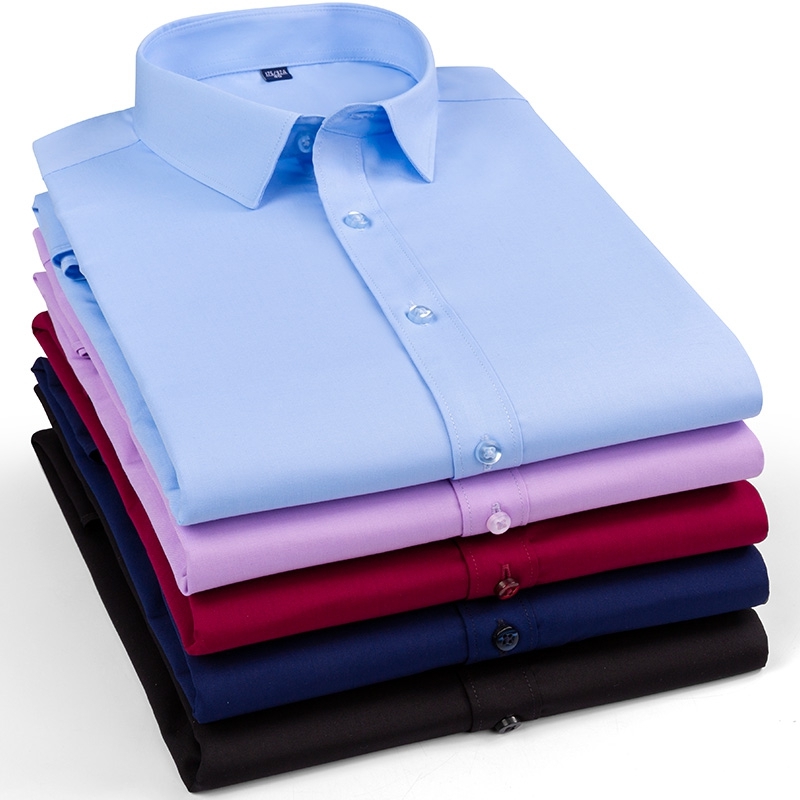 Ultra Fine Denier Bamboo Fiber - Men Formal Office Wear Shirts ulasan dan harga
