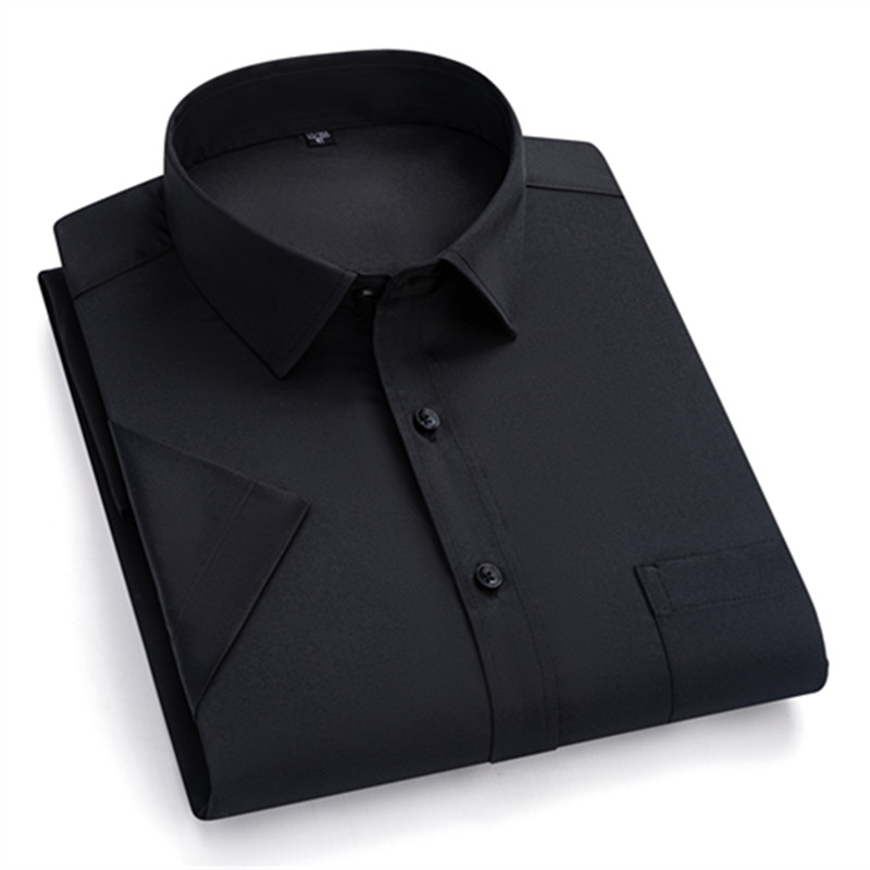 Plus Large 7XL Summer Men's Dr - Men Formal Office Wear Shirts ulasan dan harga