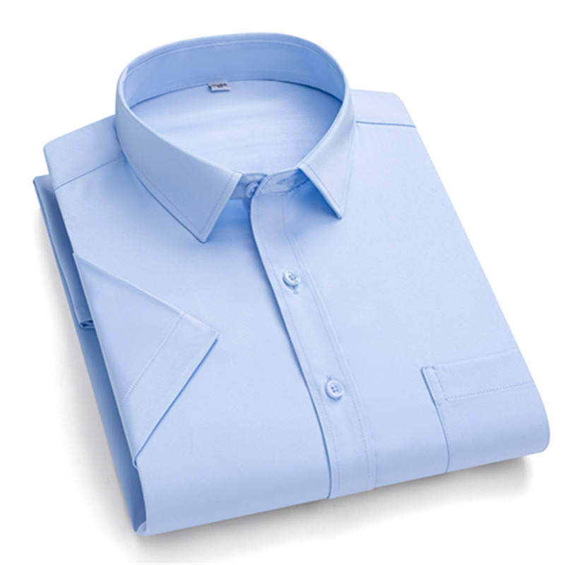 Plus Large 7XL Summer Men's Dr - Men Formal Office Wear Shirts ulasan dan harga