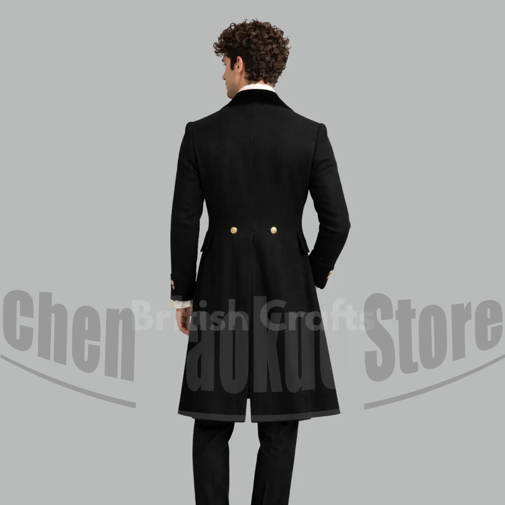Black Men Victorian Tailcoat 3 - Victorian Men'S Formal Wear ulasan dan harga