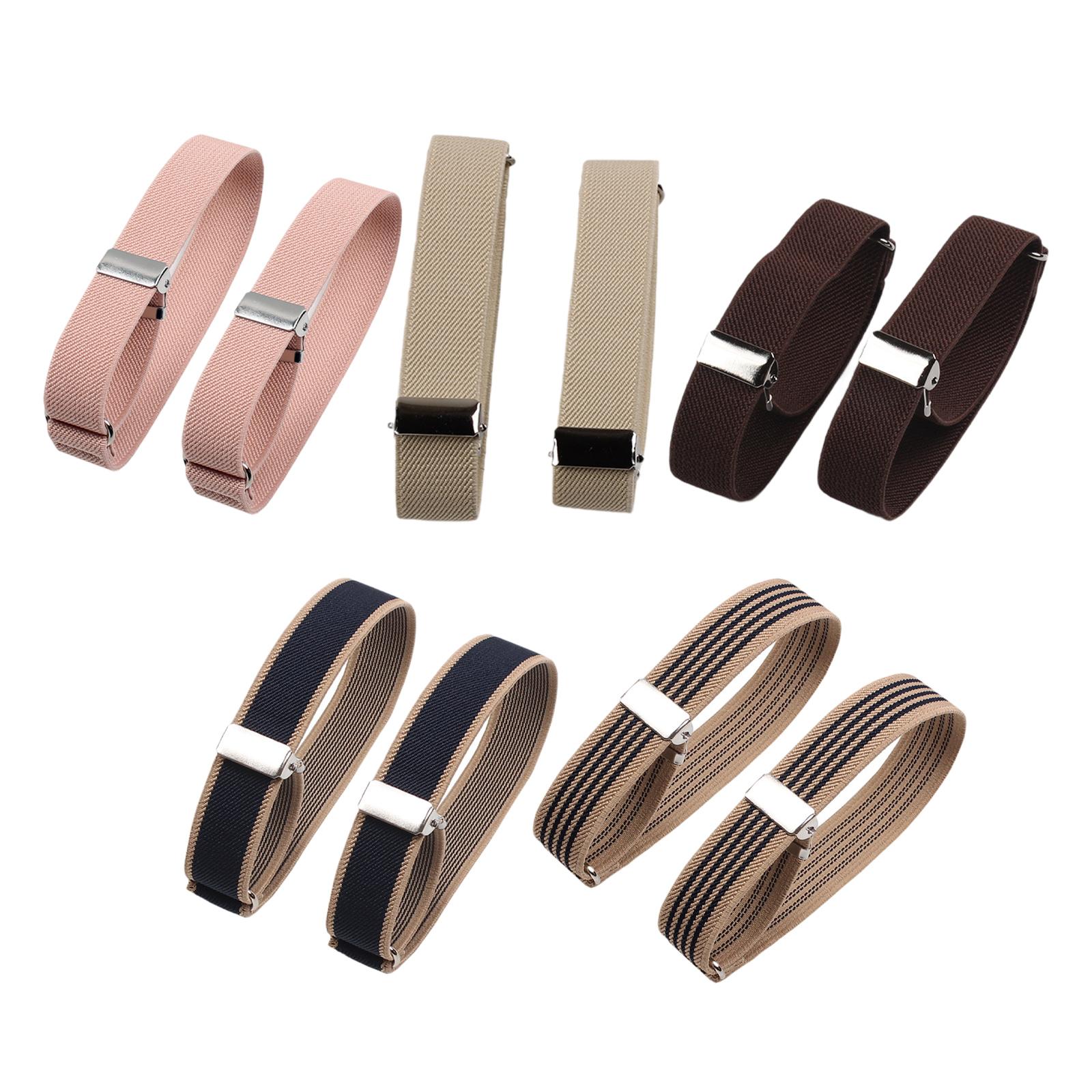 Elastic Armbands Stretch Sleev - Men Formal Office Wear Shirts ulasan dan harga