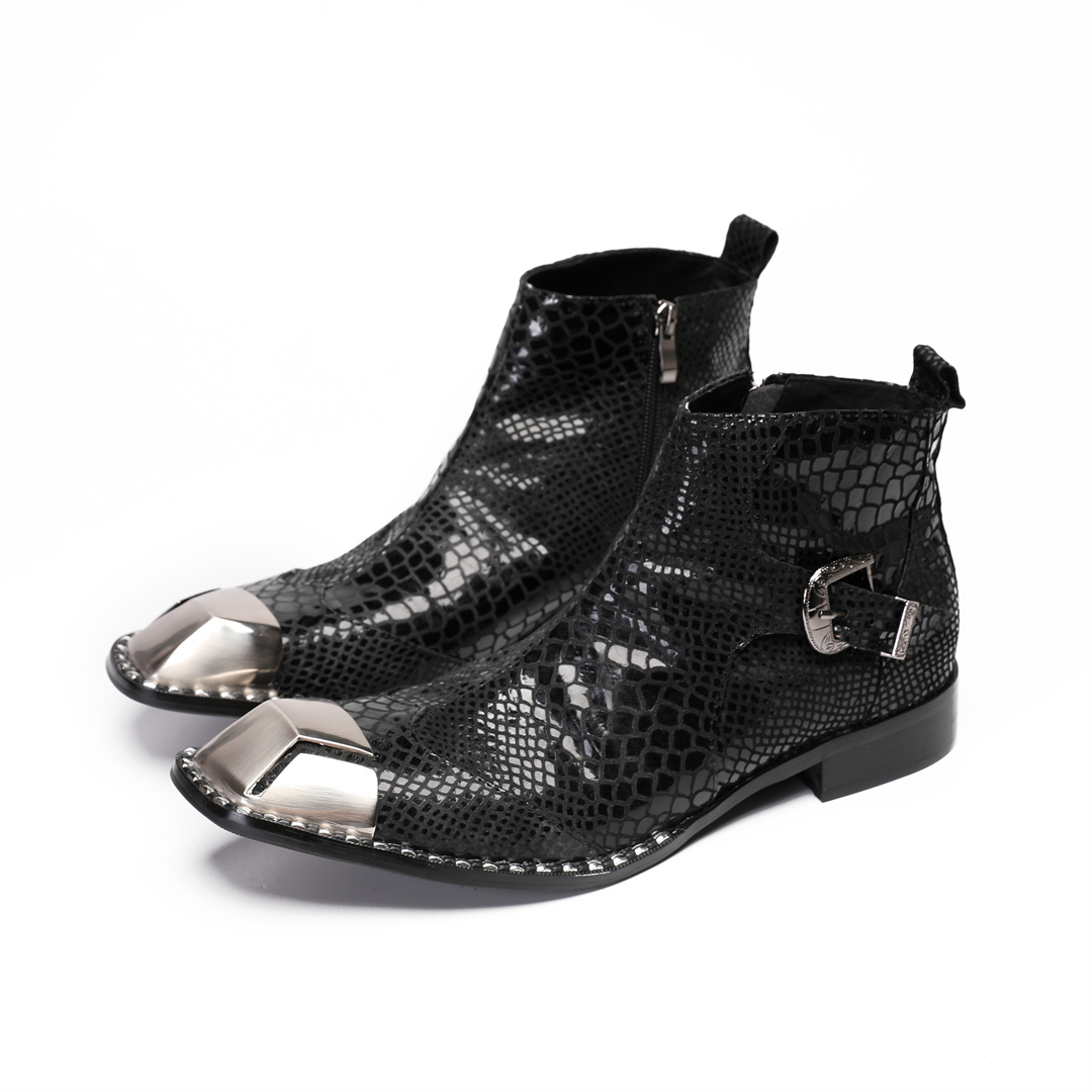 British Black Cow Leather Men  - Men'S Formal Style ulasan dan harga