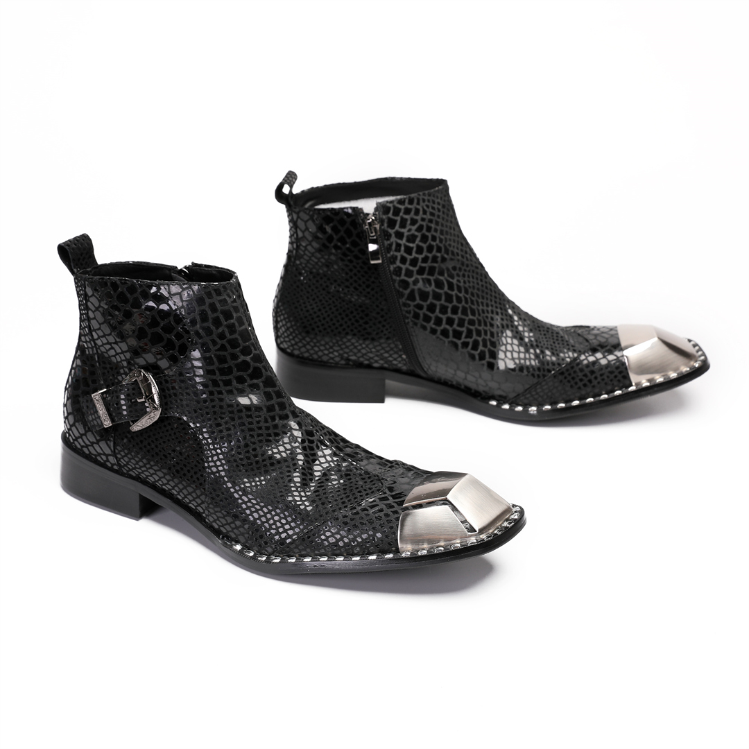 British Black Cow Leather Men  - Men'S Formal Style ulasan dan harga
