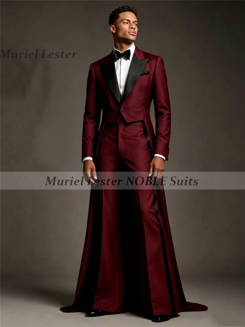 Unique Design Suit Men Long Bl - Formal Wear For Men Black Suit ulasan dan harga