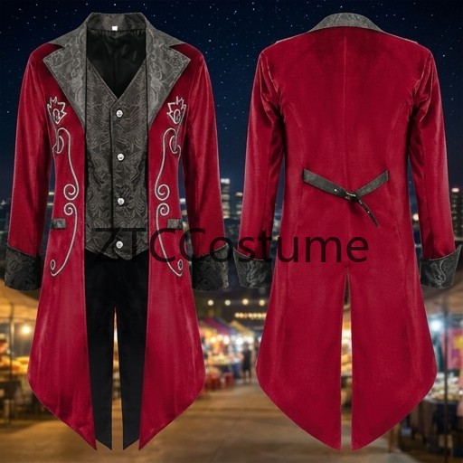 Steampunk Victorian Tailcoat M - Victorian Men'S Formal Wear ulasan dan harga